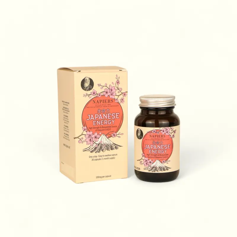 Napiers Japanese Energy - A High Strength And Bioavailable Source of CoQ10