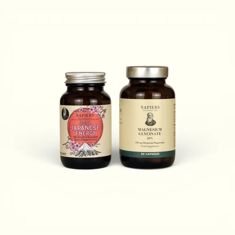 Napiers Magnesium Glycinate & Japanese Energy Duo