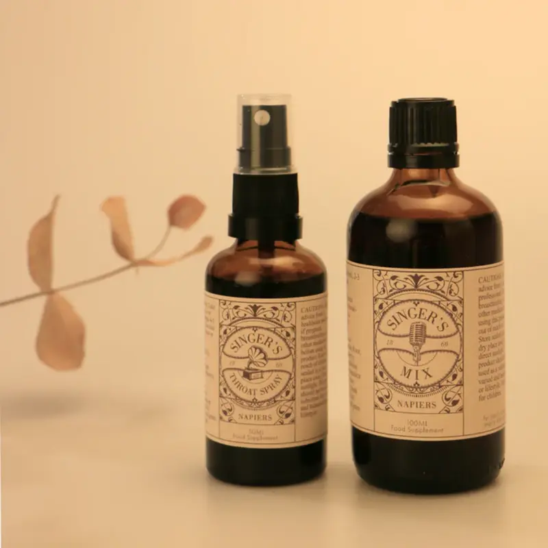 Napiers Singers Duo - Our Throat Spray & Herbal Blend To Support And Soothe Voices