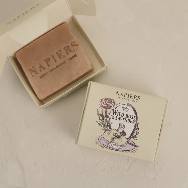Napiers Wild Rose & Lavender Soap Bar