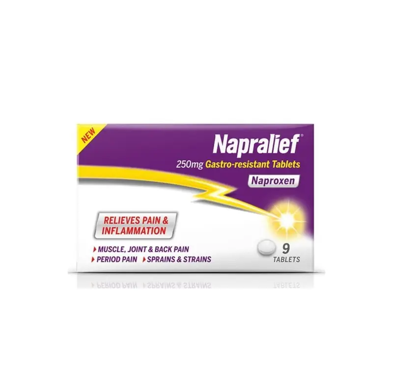 Napralief- 250mg Naproxen -9 tablets (P)