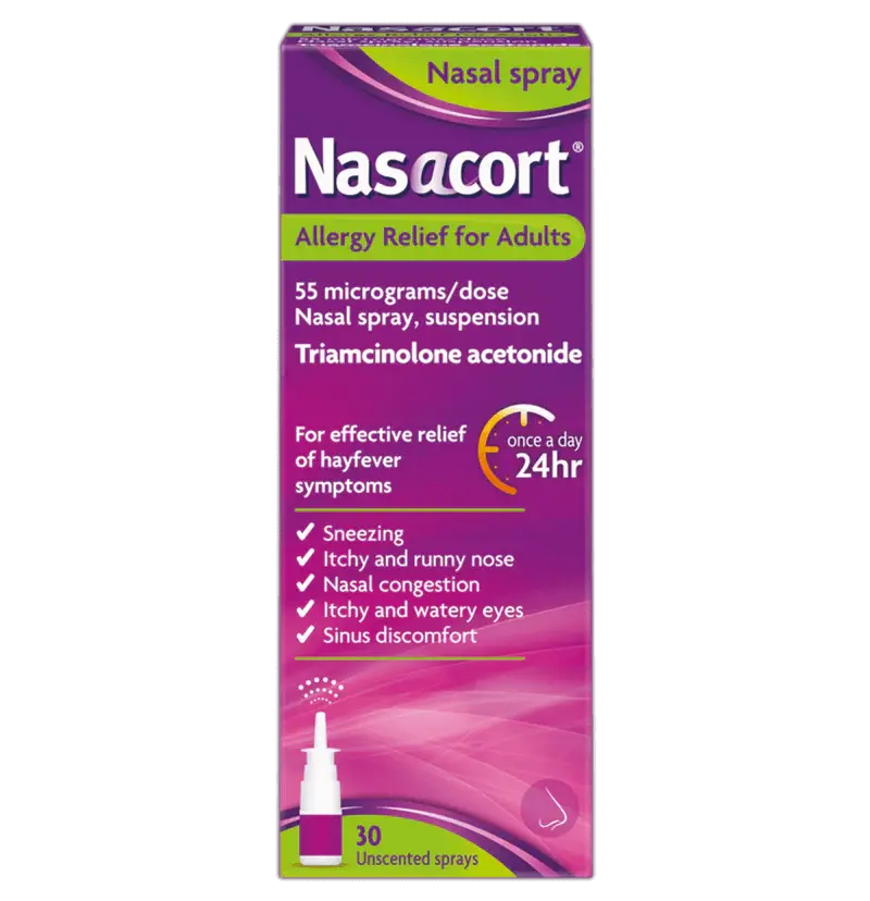 Nasacort Allergy Relief Nasal Spray – 30 Sprays