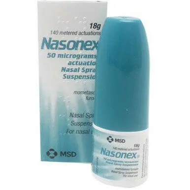 Nasonex Nasal Spray (Mometasone Furoate 50 micrograms) – 140 Sprays