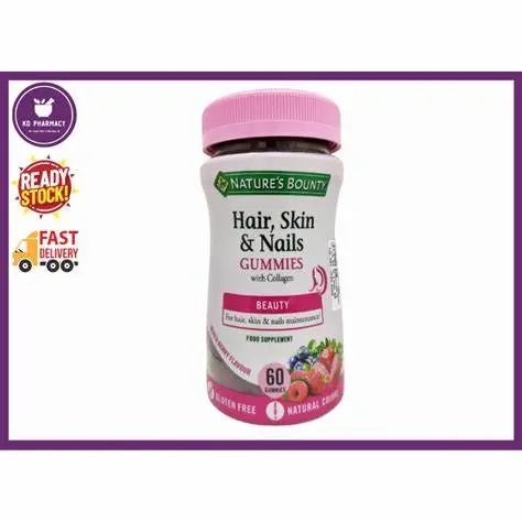 Nature's bounty Hair skin & nails gummies with collagen 60gummies