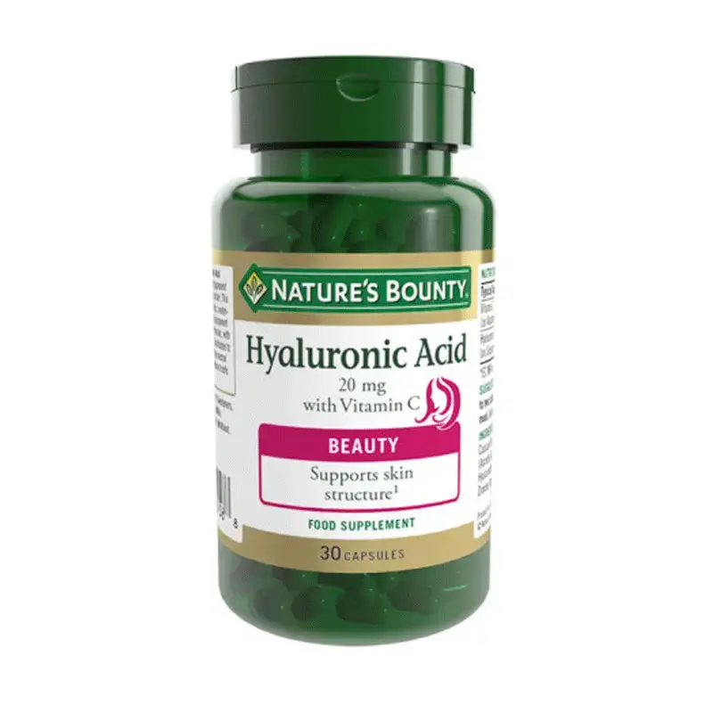 Natures Bounty Hyaluronic Acid & Vit C 30s