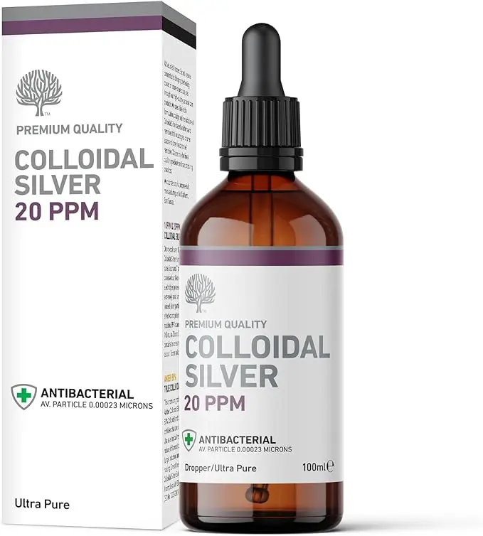 Natures Greatest Secret Enhanced Colloidal Silver 100ml Dropper