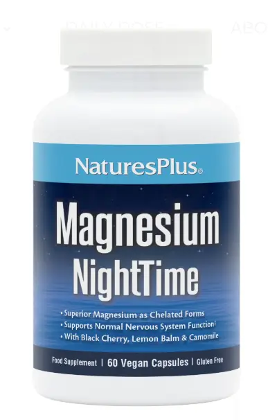 Natures Plus Magnesium NightTime