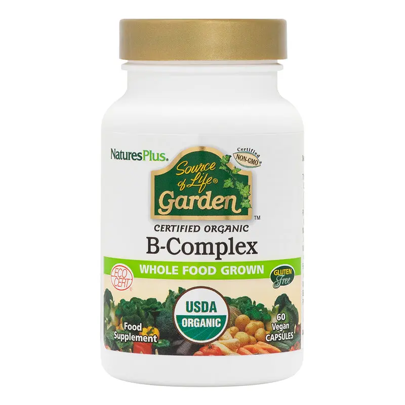 Natures Plus Source of Life Garden B-Complex Capsules