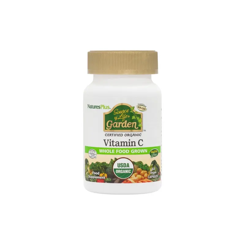 Natures Plus Vitamin C Organic 60 capsules
