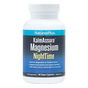 NaturesPlus Magnesium NightTime Capsules