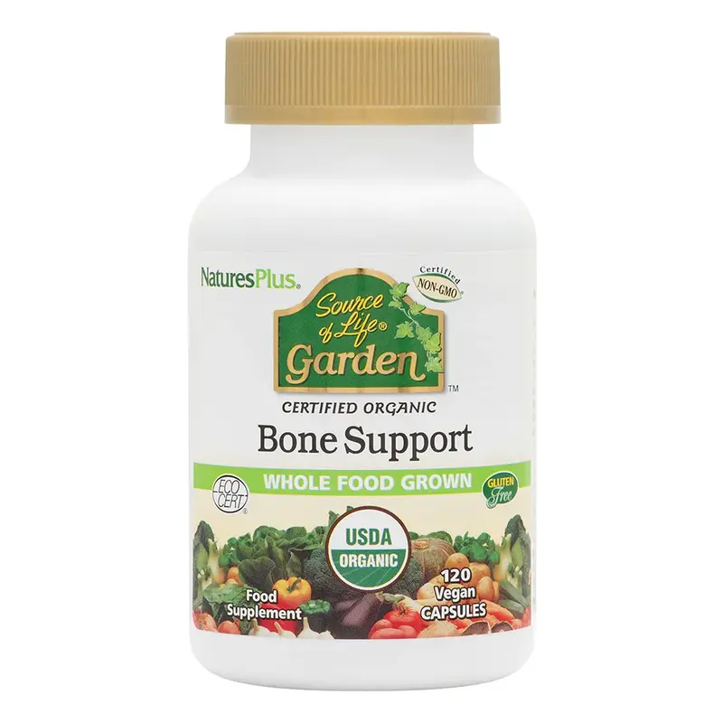 NaturesPlus Source of Life Garden Bone Support Capsules