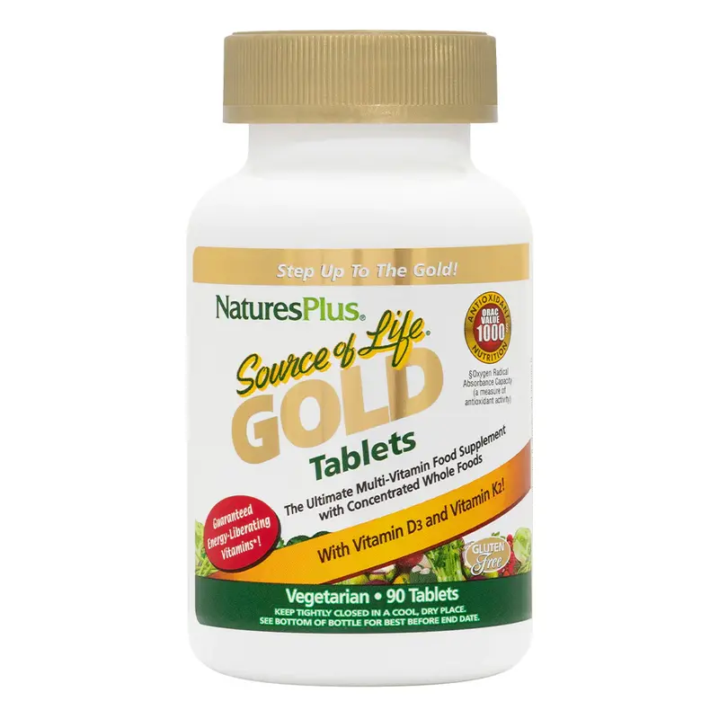 NaturesPlus Source of Life Gold Multivitamin Tablets