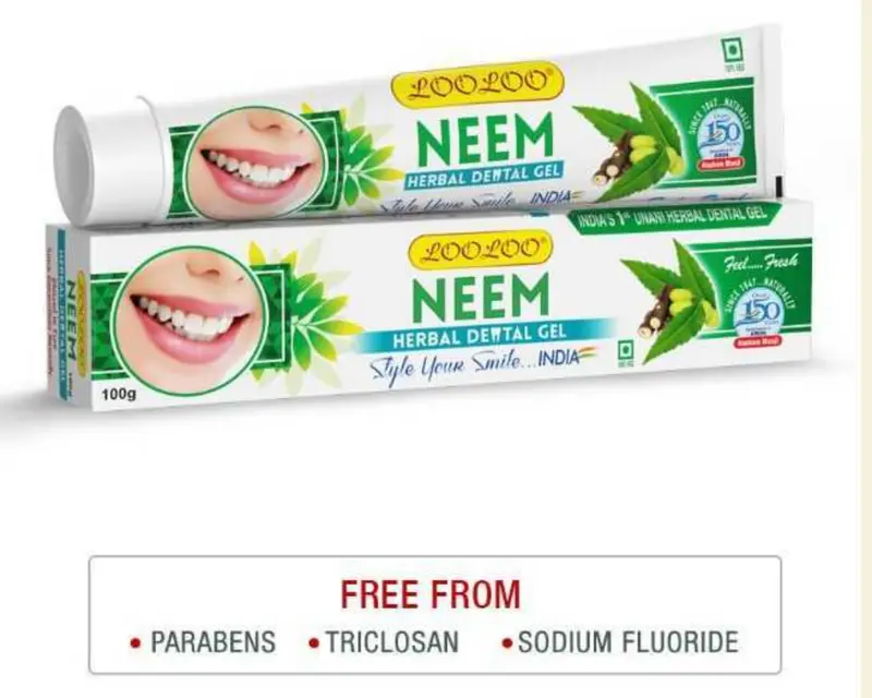 Neem— Ayurvedic Oral Care gel | Fluoride-Free Antibacterial Toothpaste