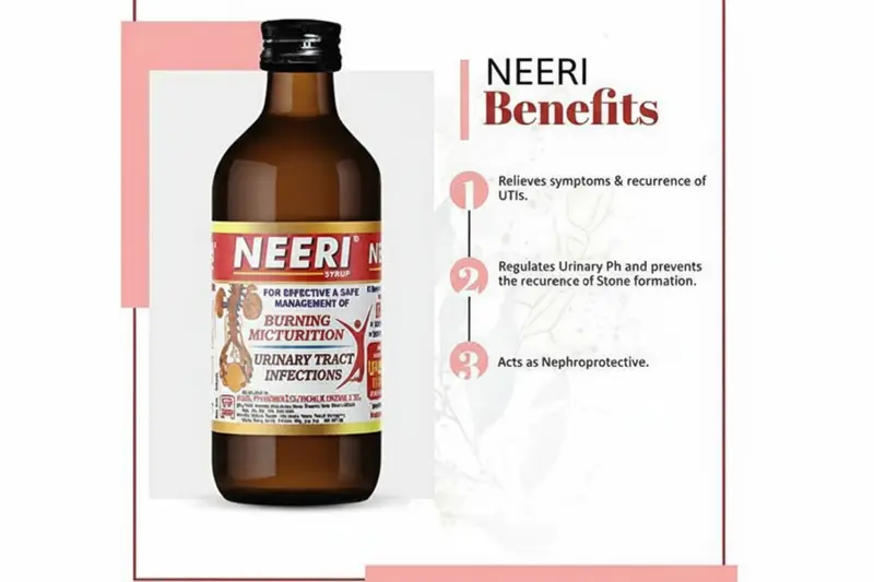 Neeri Syrup 200ml A Natural Kidney Function Toner- A Saviour for CKD patients