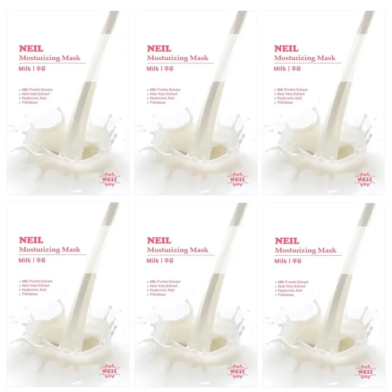 Neil - Moisturizing Milk Mask 22g. (Pack of 6)