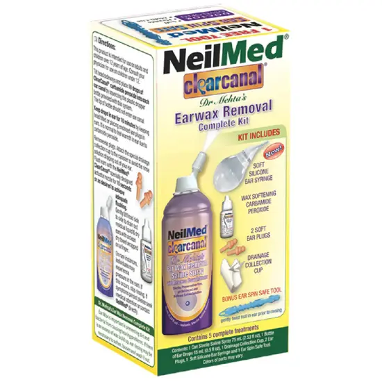 NeilMed Clear Canal Ear Wax Removal Complete Kit
