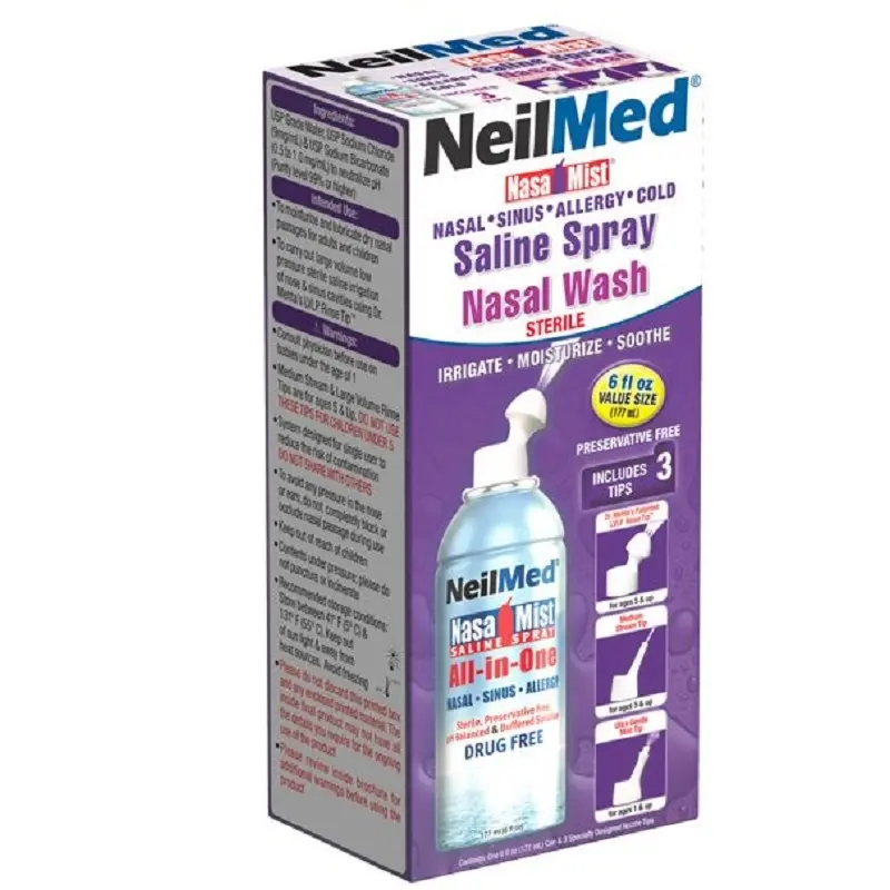 Neilmed NasaMist All In One Saline Spray