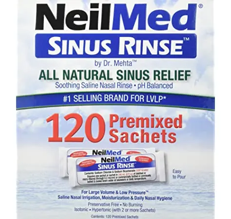 Neilmed Sinus Rinse 120 Sachets