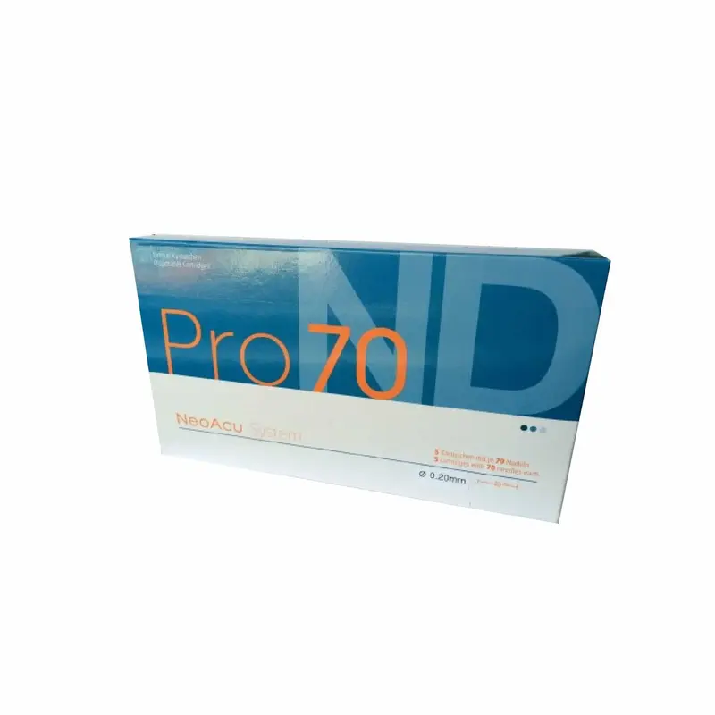 NeoAcu Pro70 cartridge/needles