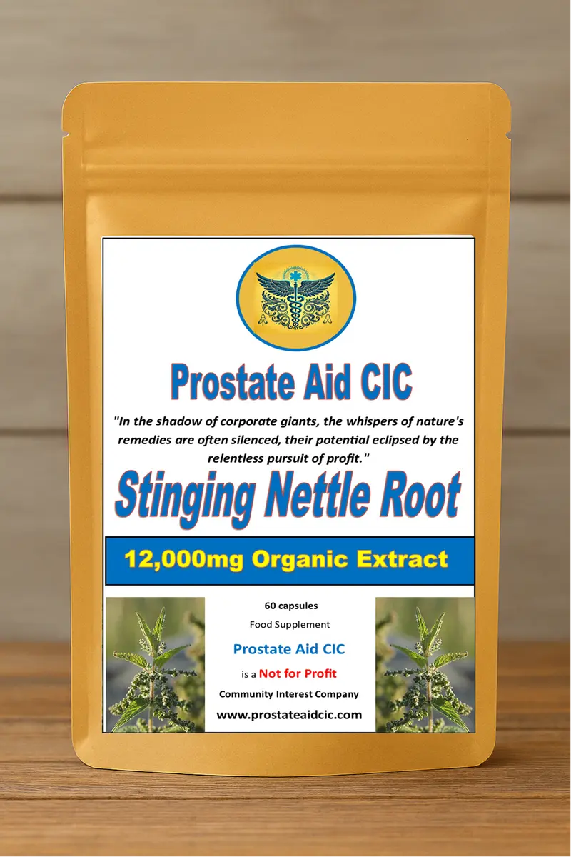 Nettle Root Extract Capsules 1200mg | Urtica dioica | 60 Capsules UK