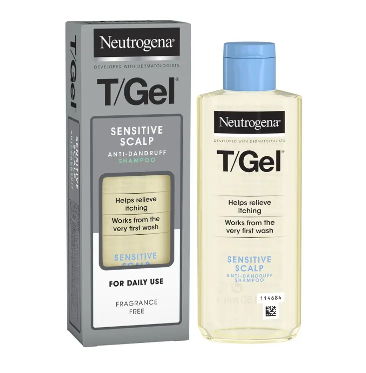 NEUTROGENA® T/Gel Anti Dandruff Shampoo for Sensitive Scalp (1x 150ml)