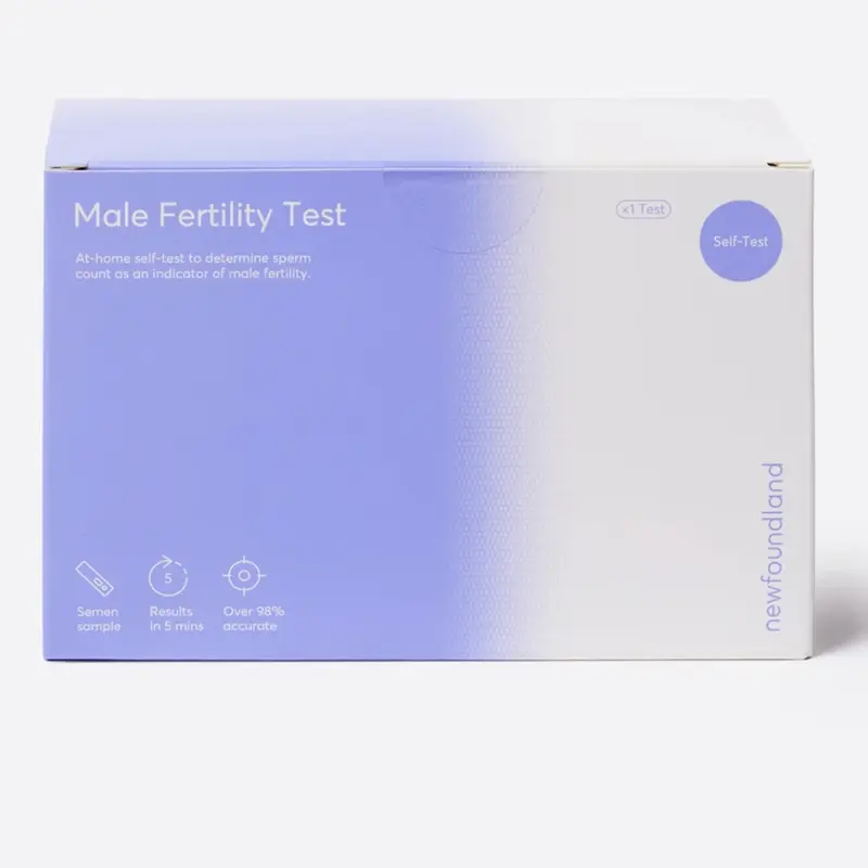 Newfoundland Male Fertility Self Test Kit