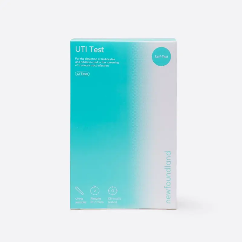 Newfoundland UTI 3 Pack Self Test Kit