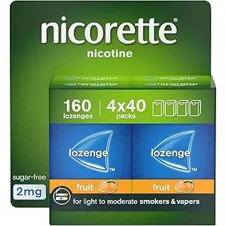 Nicorette 2mg Lozenge Fruit - 160