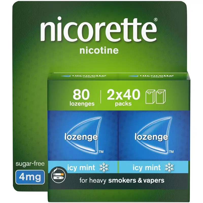 Nicorette 4mg Lozenge Cools - 80
