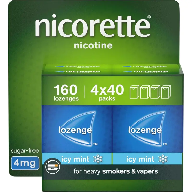 Nicorette 4mg Lozenges Mint - 160