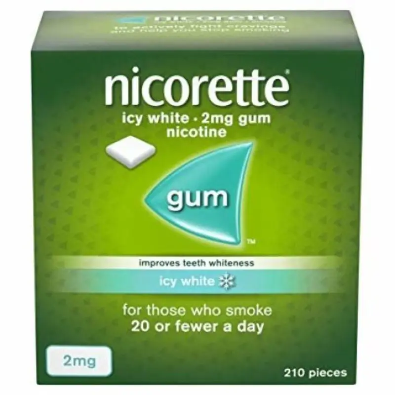 Nicorette Gum Icy White 2mg - 210