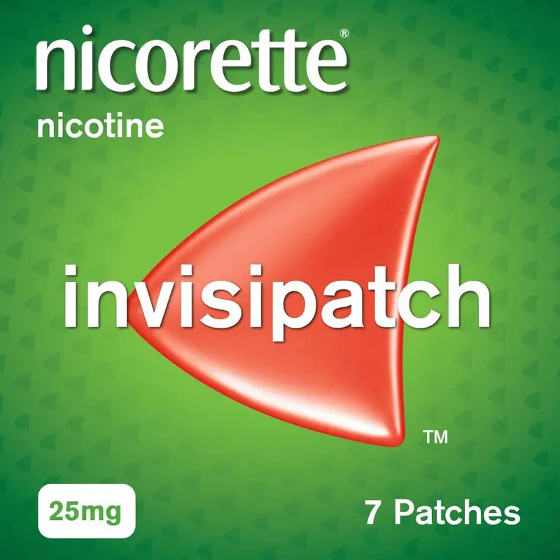 Nicorette Invisi 25mg Patch 7 Patches
