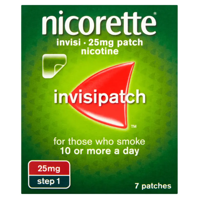 Nicorette Invisi 25mg Patch Step 1
