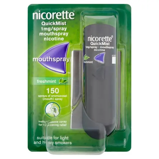 Nicorette Quickmist 1mg 13.2ml