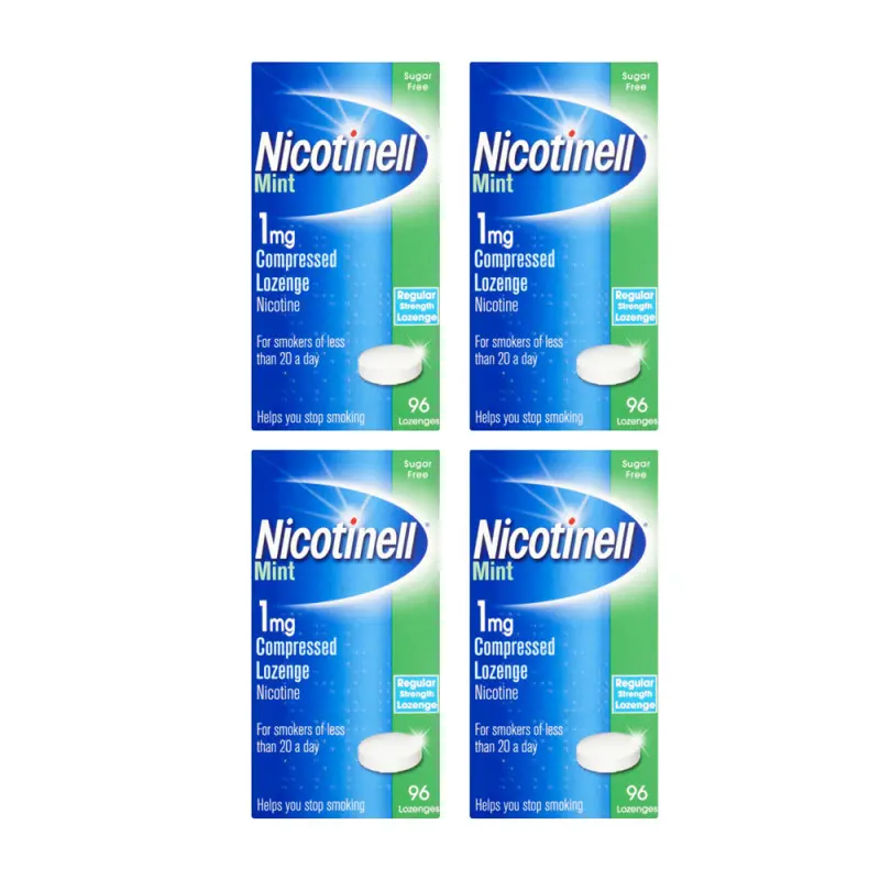 Nicotinell 1mg Compressed Lozenge - Mint (384 Lozenges)