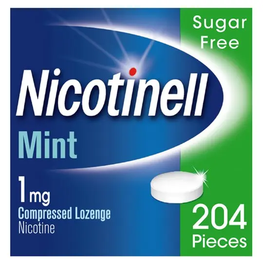 Nicotinell 1mg Nicotine Mint Lozenges 204s