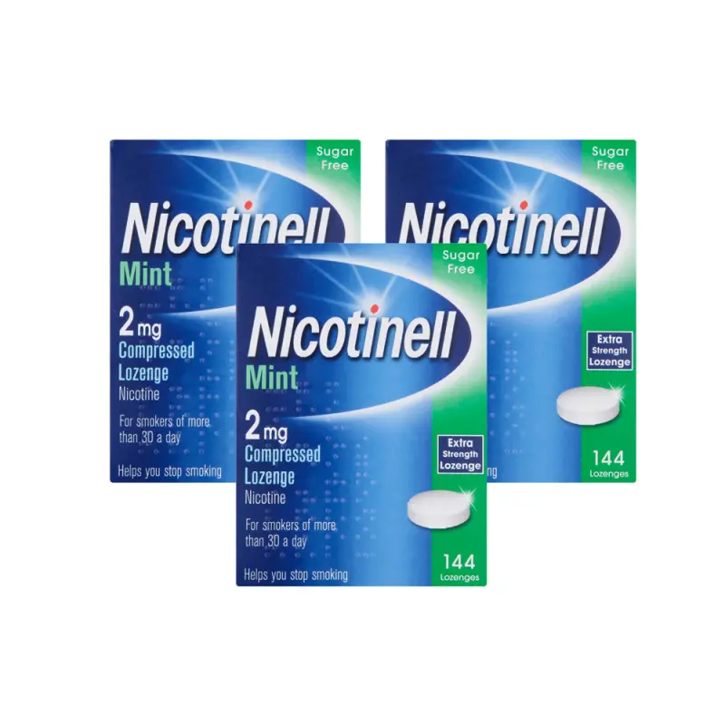 Nicotinell 2mg - 432 Compressed Lozenges - Mint