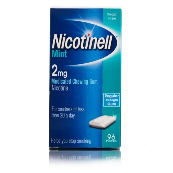 Nicotinell Gum 2mg Mint (96 Pieces)