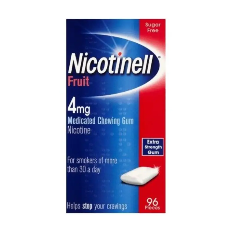 Nicotinell Mint Fruit Liquorice 4mg Chewing Gum