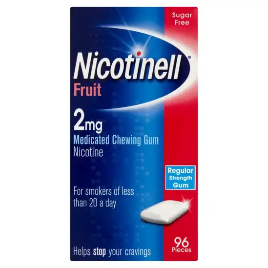 Nicotinell Nicotine Gum - 96 Pieces
