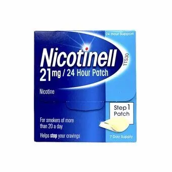 Nicotinell TTS 30 Patches 21mg Pack Of 7