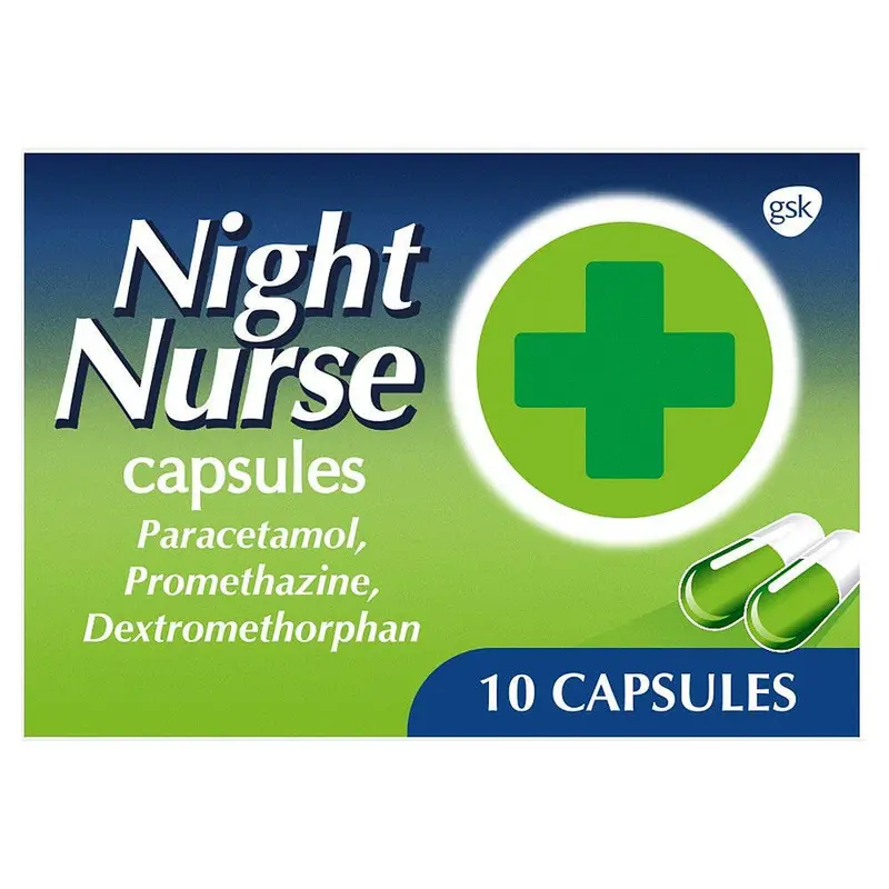 Night Nurse Capsules 10 capsules