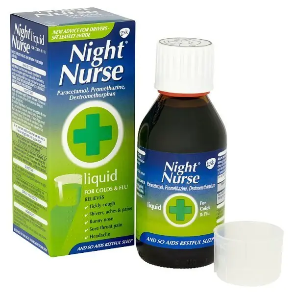 Night Nurse Original Night-time Cold & Flu Liquid - 160ml