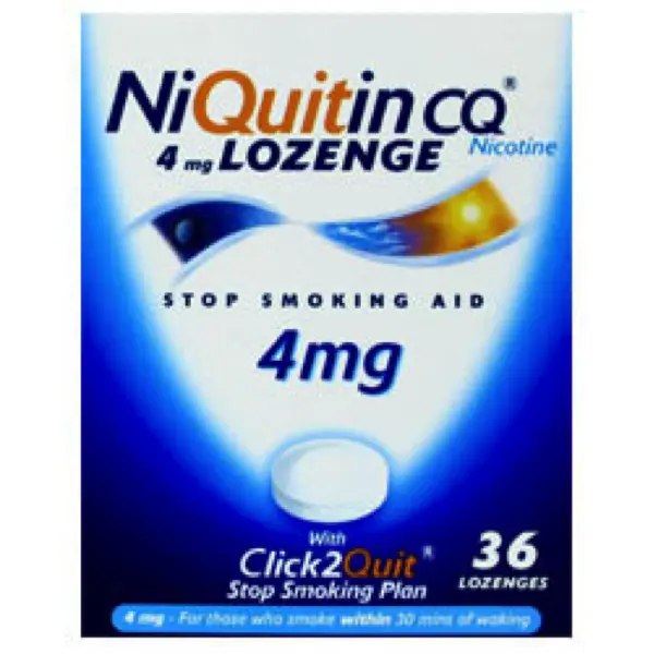 NiQuitin CQ 4mg Lozenge Original (36 Lozenges)