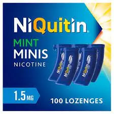 Niquitin Mini 1.5mg Mint Lozenge - 100 Pack (D)