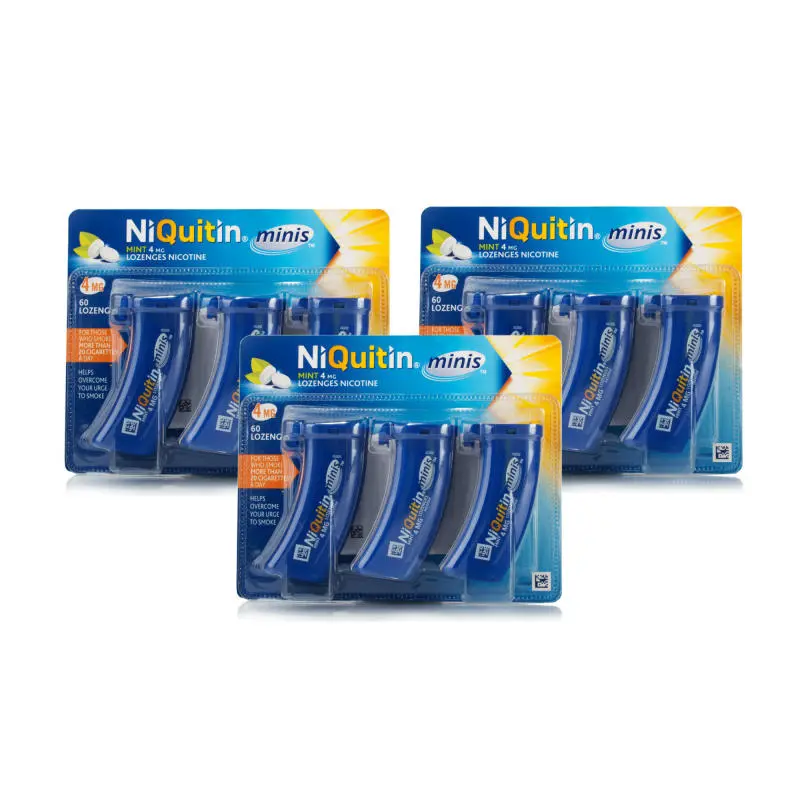 NiQuitin Minis 4mg Mint 180 Lozenges