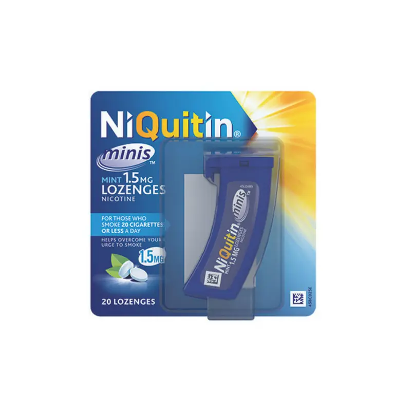 Niquitin Minis Mint 1.5mg 20 Lozenges