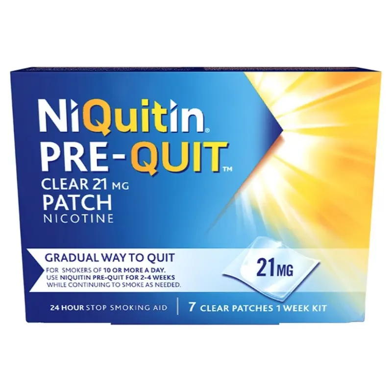 NiQuitin Pre-Quit Clear 21mg Patch