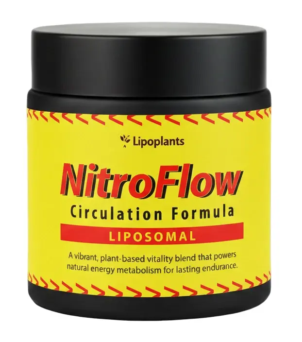 NitroFlow Circulation Formula 200ml - 500mg Beetroot Tart Cherry Liposomal Energ