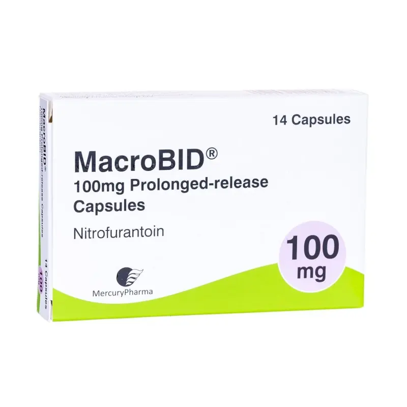Nitrofurantoin 100mg MR Capsules